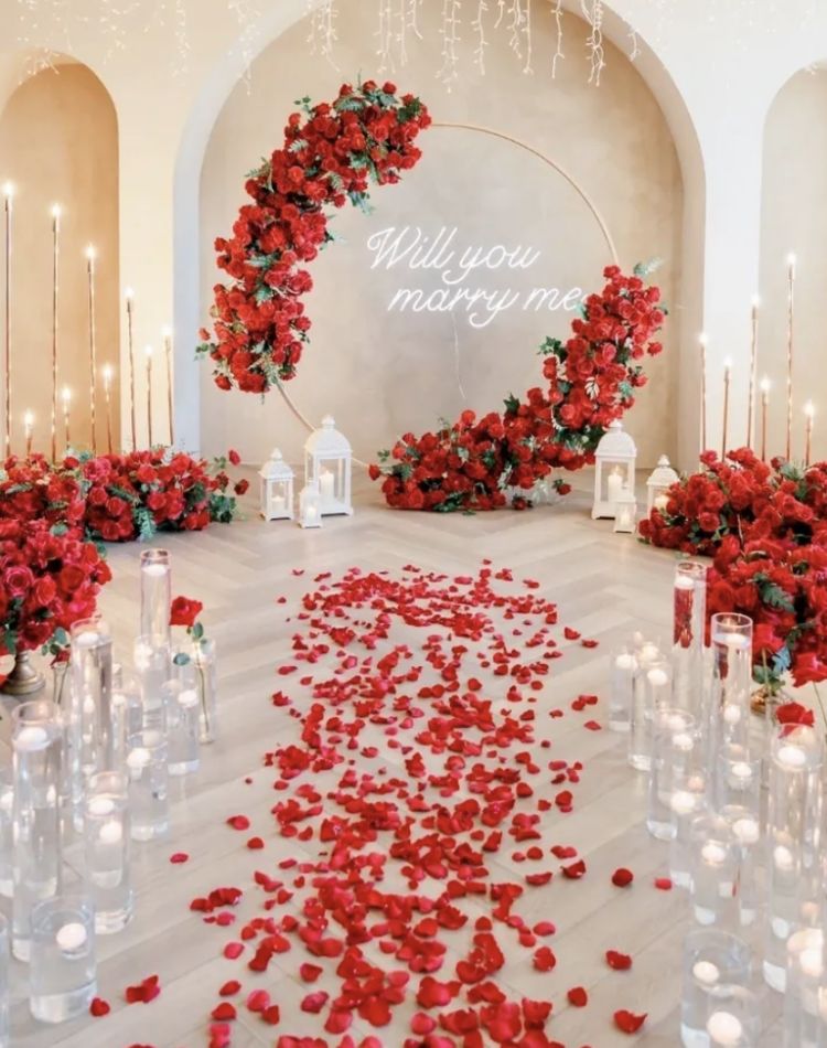 Romantic proposal